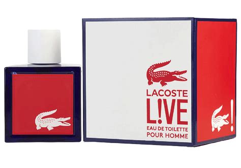 lacoste live aftershave for men.